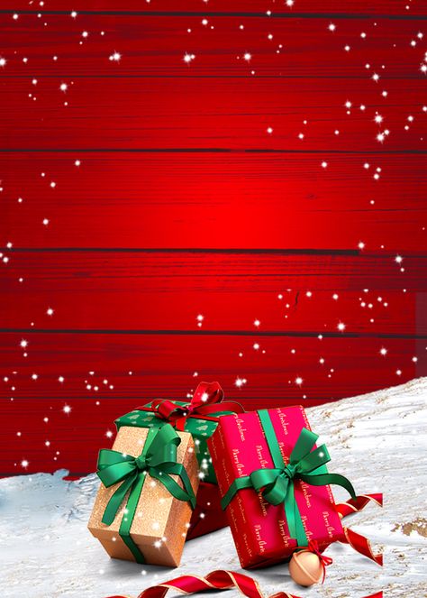 Box Background, Christmas Image, Flower Background Images, Merry Christmas Wallpaper, Photoshop Backgrounds Free, Red Gift Box, Flyer Design Inspiration, Gold Gift Boxes, Background Christmas