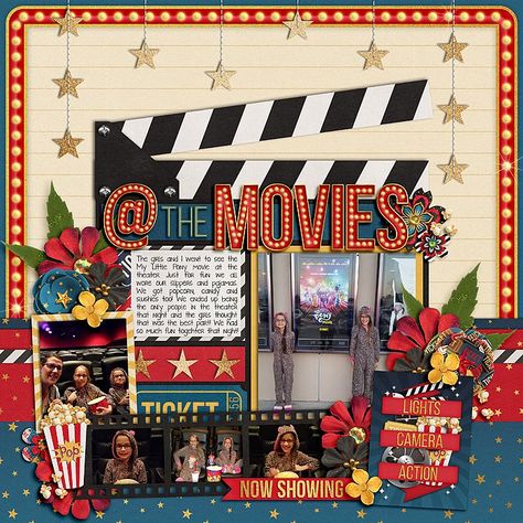 @ the Movies - Scrapbook.com Yearbook Themes, Doodle Frame, Scrapbook Boys, Christmas Tale, Movie Themes, Oscar Party, Graphic Design Lessons, Halloween News, Dirty Dancing