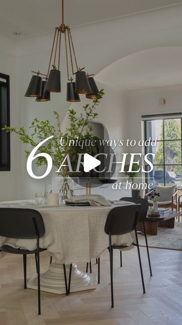 Ami McKay on Instagram: "6 Unique Ways to Add Arches 🌿  Soft and timeless. Arches are having a moment, though in reality, only a 4 thousand year moment! ;) Originally found in Mesopotamia, and then rolled out through ancient civilizations where we still find them and love them now!  Here are some wonderful ways to add arches in your home, and why they work!  1). Arched Entryways Enhance the flow in a home by guiding people naturally from one room to the next. They make a room appear taller, giving it a more expansive and airy feel. The curve naturally draws the eye upward, amplifying the perception of height.  2). Rounded Kitchen Doorways If the kitchen is the heart of the home, an arched doorway expresses that beautifully. Arches often evoke feelings of openness, welcome, and transition. Rounded Kitchen, Arch Entryway, Arched Doorway, Arch Doorway, Round Arch, Make A Room, Round Kitchen, Mesopotamia, Ancient Civilizations