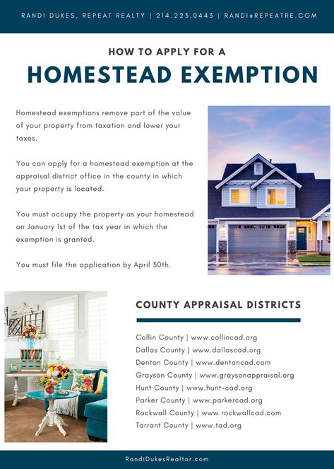 how to apply for a homestead exemption in texas Mortgage Process, Types Of Loans, Home Buying Process, First Time Home Buyers, Dallas Fort Worth, Real Estate Business, Selling House, Home Buying, The Neighbourhood