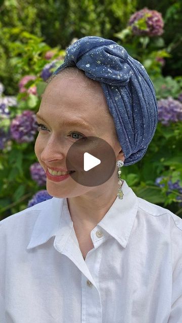 How To Wrap A Headscarf, Tichel Tutorial, Turban Tutorial, Head Wrap, New Video, Head Scarf, Head Wraps, Follow For More, Modest Fashion