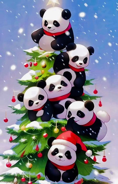 amazing christmas wallpaper Christmas Panda Wallpaper, Cartoon Tattoo Ideas, Panda Clipart, Animated Shows, Cartoon Tattoo, Panda Birthday, Fashion Fails, Melody Hello Kitty, Panda Bears