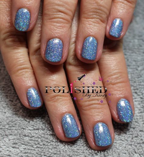 CND SHELLAC AQUA-INTANCE WITH LECENTE MORTAR GLITTER Shellac Ideas, Gel Manicure Diy, Shellac Colours, Cutesy Nails, Cnd Shellac Nails, Nailart Ideas, Shellac Colors, Glitter French Manicure, Nail Color Combos