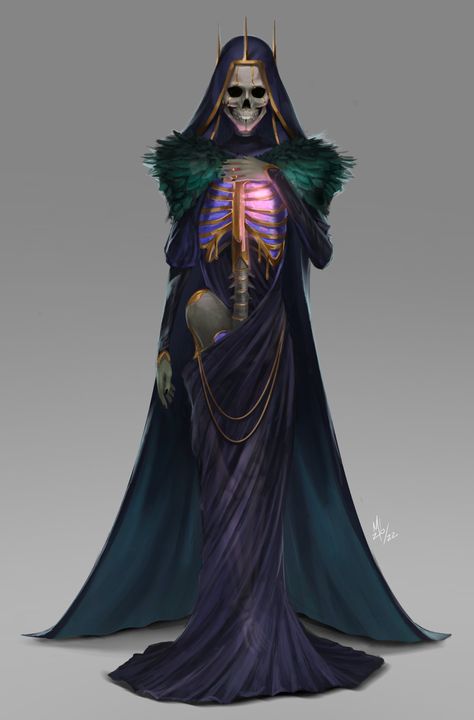 Lich Dnd Concept Art, Female Lich Art, Lich Rpg, Female Lich, Lich Dnd, Female Undead, Lich Queen, Rpg Monsters, The Lich