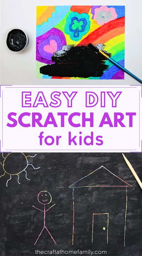 Easy Preschool Art Projects, Group Art Projects For Kids, Scratch Art Ideas, Diy Scratch Art, June Art, Scratch Paper Art, Flower Wall Decoration, School Age Activities, Easy Toddler Crafts