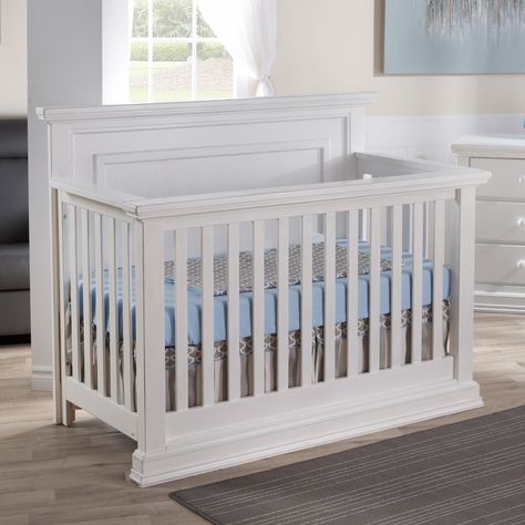 Pali Designs Modena Forever Convertible Crib - 2100-DG White Crib, Baby Lounger, Dresser Sets, Crib Sets, Nursery Set, Convertible Crib, Double Dresser, How To Clean Furniture, Crib Bedding