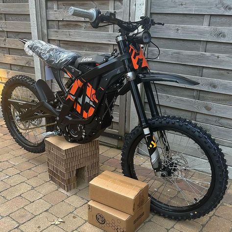 Another 1 out the door surrons available all bikes come with 18 month warranty hit the dm for any more info👌🏻💨🔋🔌👑 #surron #surronx #surronlightbee #surronbike #surronofficial #ultra #storm #electric #fun #roadlegal #offroad #letsgo Electric Bikes, Surron Bike, Surron Bike Video, Rad Power Bikes, Sur Ron X Bike, Surron Electric Bike Custom, Surron Electric Bike, Custom Dirt Bike, Electric Bikes For Sale