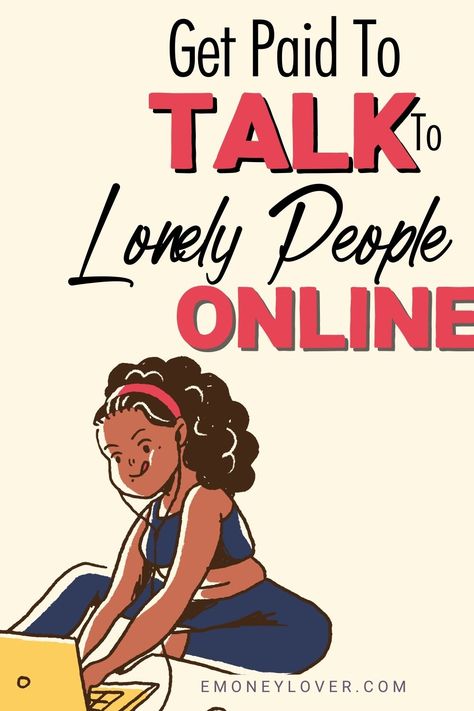 How to Get Paid $100 to Talk to Lonely People Online Easy Ways To Make Money From Home, Random Hacks, Virtual Girlfriend, Online Friendship, Get Paid Online, Easy Online Jobs, Brave Quotes, Airbnb Promotion, Effective Communication Skills