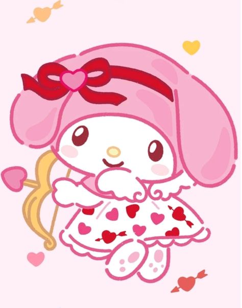 My Melody Valentines, Sanrio Core, Sanrio Wallpapers, Icon Pictures, Pink Sanrio, Sanrio Danshi, Hello Kitty Wallpaper Hd, My Melody Wallpaper, Kitty Drawing