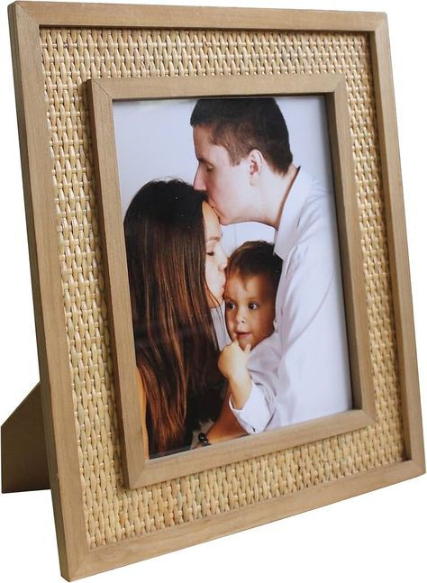 Amazon.com - CVHOMEDECO. 8x10 Picture Frame Made of Solid Wood High Definition Glass Rustic Farmhouses Design Photo Frame for Tabletop Display and Wall Mounting Farmhouse Tabletop, 8x10 Picture Frames, Photo Frame Design, Tabletop Display, Table Top Display, Design Photo, Wall Mounting, Farmhouse Design, Rustic Farmhouse