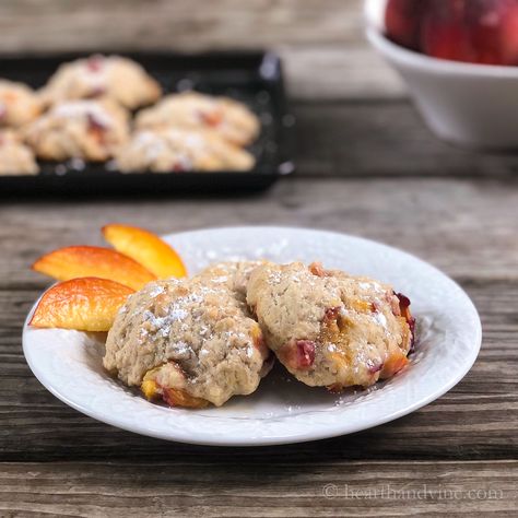 Peach Fritters, Pastry Breakfast, Fresh Peach Recipes, Grandbaby Cakes, Baked Peach, Fritters Recipe, I Am Baker, Fresh Peaches, Fritter Recipes