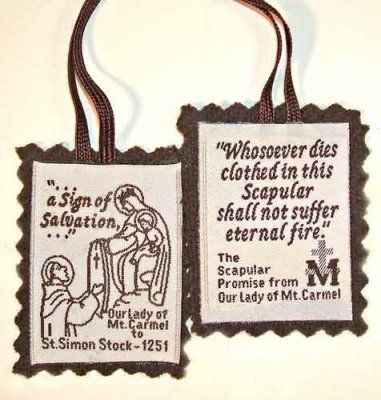 The promise of the Brown Scapular - Relevant Radio Carmelite Saints, Brown Scapular, Jesus And Mary, True Faith, Divine Mercy, Holy Mary, Blessed Mother, Roman Catholic, Catholic Faith