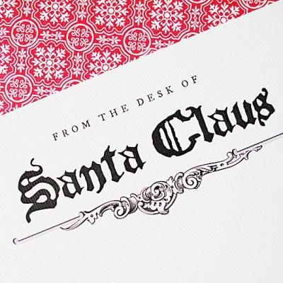 Santa Claus Letterhead, Santa Letterhead, Do It Yourself Decoration, Christmas Tablescape, The Desk, From Santa, Santa Letter, Merry Little Christmas, Holiday Inspiration