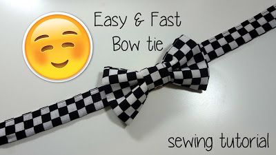 Child's bow tie | Charmed By Ashley Tie Sewing Pattern, Tie Pattern Free, Bow Tie Tutorial, Make A Bow Tie, Easy Bow, Make A Tie, Bowtie Pattern, Make A Bow, Kids Bow Ties