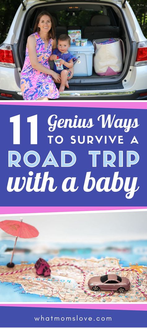 Baby Road Trip, Road Trip Tips, Road Trip Packing, Car Drive, Road Trip With Kids, Family Road Trips, Road Trip Hacks, Road Trip Fun, Baby Development