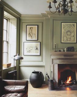 Farrow And Ball Living Room, French Living Rooms, Georgian Interiors, French Gray, French Country Living Room, Living Room Color Schemes, Farrow And Ball, Trendy Living Rooms, Room Color Schemes