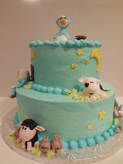 Nursery Rhymes Cake, Three Blind Mice, Baa Baa Black Sheep, Humpty Dumpty, Black Sheep, Nursery Rhymes, Mice, Butter Cream, Sheep