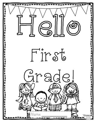 First Grade Wow: beginning of year forms English First Grade, Ingles Kids, Preschool First Day, Crayola Coloring Pages, Beginning Of Year, School Coloring Pages, Homeschool Learning, Kindergarten First Day, Teacher Blogs