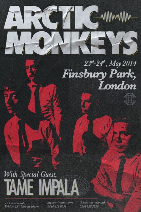 Arctic Monkeys Poster, Anjing Bulldog, Monkeys Wallpaper, The Arctic Monkeys, Arctic Monkeys Wallpaper, Grunge Posters, Monkey Wallpaper, Vintage Music Posters, Music Poster Design