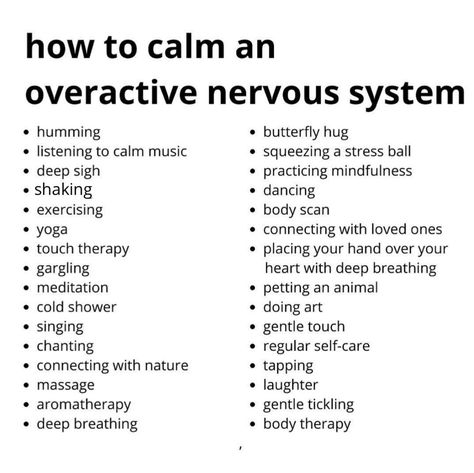 How To Help Nightmares, Soothe Nervous System, Nervous System Exercise, How To Reset Nervous System, Healthy Nervous System, How To Calm Nervous System, Calming The Nervous System, Calming Nervous System, Nervous System Regulation Techniques