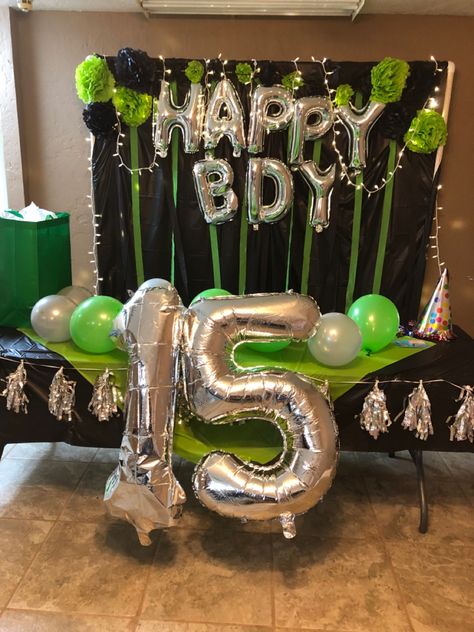 22nd Birthday, Green Theme, 14th Birthday, Sweet 16 Parties, Bar Mitzvah, 30th Birthday, Neon Green, Color Themes, Lime Green