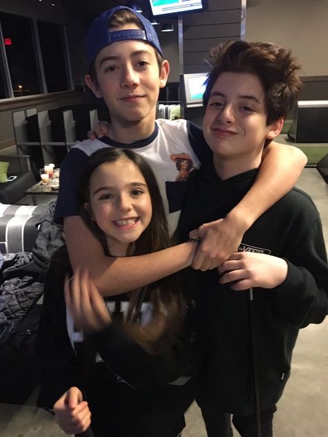 Griffin, Thomas and Alexa Griffen Gluck, Middle School Movie, Brielle Barbusca, Thomas Barbusca, Griffin Gluck, Locke And Key, Edward Furlong, The Mick, Disney Cars Party