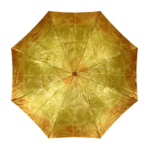 Two Fold Classic Umbrella- Golden Rose Funky Umbrellas, Umbrellas Parasols, Singing In The Rain, Golden Rose, Beach Umbrella, Walking Sticks, Golden Color, Rainy Day, Floral Pattern