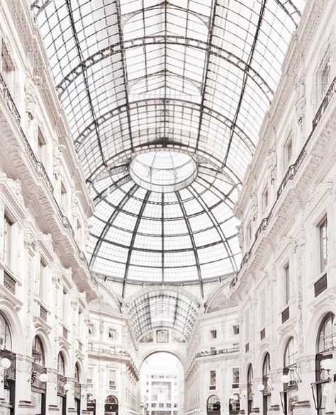 Galleria Vittorio Emanuele II… On my list to draw when I work out how to clone myself … 🇮🇹 . Photo by Matthijs Kok @matthijskok.nl . . . .… Milan Italy Aesthetic, Architecture Antique, Cities In Italy, Italy Aesthetic, Milan Design Week, Milan Italy, Travel Couple, Pretty Places, White Aesthetic