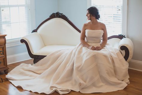 Bride Sitting Poses, Bride Sofa, Silver And Navy Wedding, Tradition Photography, Wedding Lakeside, House Reception, Prewedding Ideas, Cypress Grove, Estate House