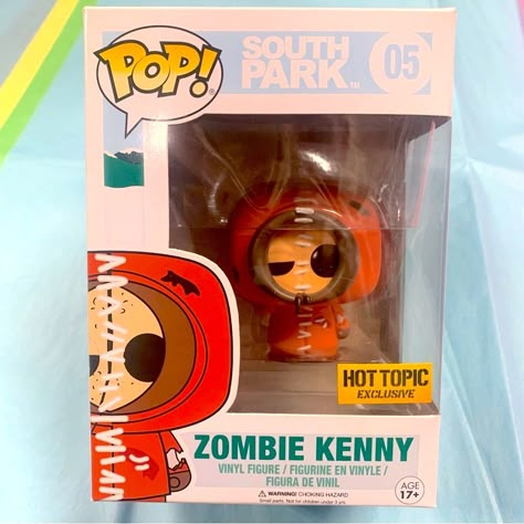 Funko South Park Pop! Zombie Kenny Vinyl Figure Hot Topic Exclusive Zombie Kenny From South Park Is Given A Fun, And Funky, Stylized Look As An Adorable Collectible Vinyl Figure! Hot Topic Exclusive! * Pop! South Park 05 * 3 3/4" Tall * Vinyl * Imported * By Funko Zombie Kenny, Kenny From South Park, Kenny South Park, Goin Down, Soft Cooler, Pop Vinyl, Vinyl Figures, Stationery Supplies, South Park