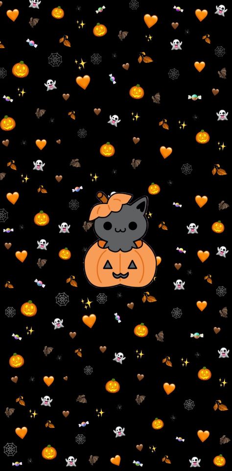 Best Friend Halloween Wallpaper, Cute Spooky Wallpaper Desktop, Spooky Halloween Pictures Wallpaper, Haloween Wallpers Phone, Girl Wallpapers For Phone, Tapeta Hello Kitty, Halloween Emoji, Helloween Wallpaper, Iphone Wallpaper Preppy