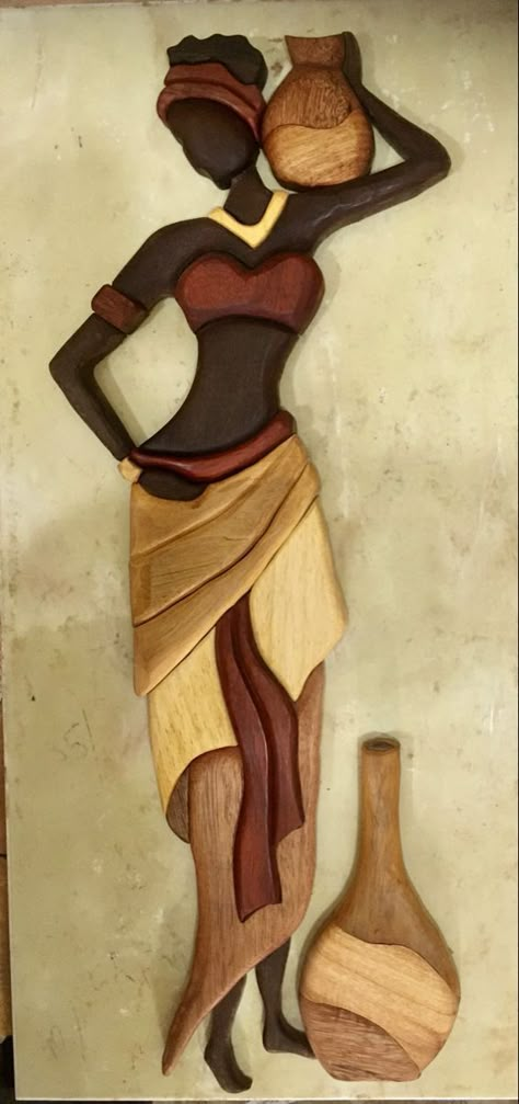 African Drawings, African Art Projects, Africa Art Design, African Women Art, Afrique Art, African Crafts, African Paintings, Afrikaanse Kunst, African Art Paintings