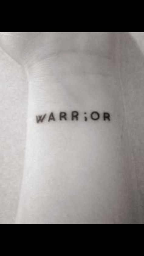 Warrior Warrior Tattoos Word, Bone Tattoo, Warrior Tattoos, Text Tattoo, Collar Bone Tattoo, Collar Bone, Face Tattoo, Word Tattoos, Tattoo Lettering