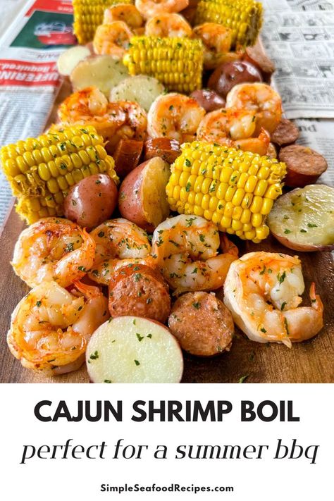 Cajun shrimp boil. Cajun Shrimp Boil Recipe, Low Country Boil Recipe, Cajun Shrimp Boil, Louisiana Dishes, Shrimp Boil Recipe, Calories In Vegetables, Salmon Recipes Baked Healthy, Fresh Seafood Recipes, Southern Louisiana