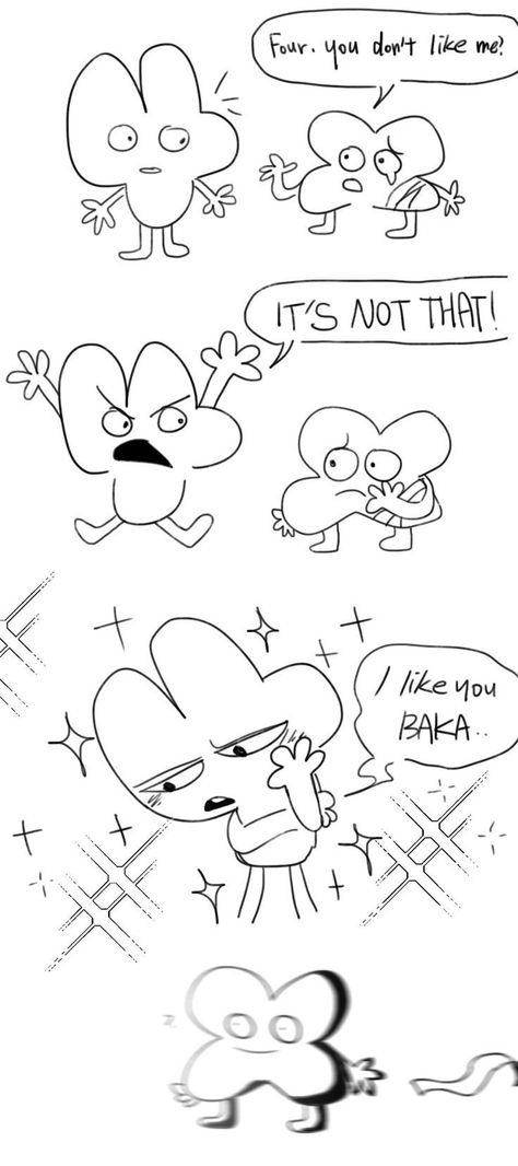 X And Four Bfb, Bfb 4x Ship Comic, Cfmot Fanart, 4x Bfb Ship, 4 X X Bfb, Four X X Bfb, Four Bfb Fanart, Bfb 4x Ship, Bfb Comics