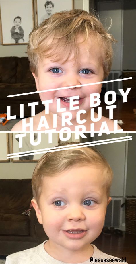 Hair Cuts For 1 Year Baby Boy, How To Cut Baby Boy Hair, Little Boy First Haircut, 1st Haircut Boy Baby, Toddler Haircut Boy Fine Hair, One Year Old Boy Haircut, Long Haircut Tutorial, Boy Haircut Tutorial, Boy Long Haircut