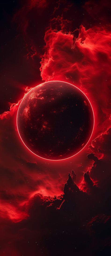 Dark Academia Iphone Wallpaper, Love Heart Drawing, Jing Y Jang, Blood Moon Eclipse, Space Art Gallery, Galaxy Photos, Dark Red Wallpaper, Space Artwork, Blood Art