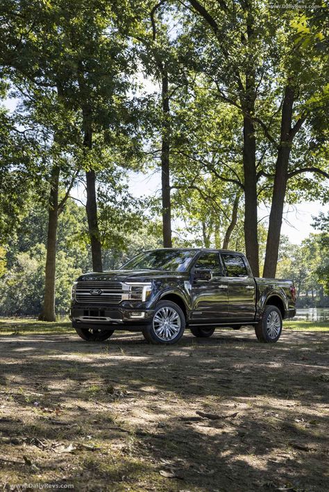 2024 Ford F-150 Platinum | DailyRevs.com 2024 Ford F150, F150 Platinum, Hauling Trailers, Ford 150, Truck Stuff, Ford Truck, Ford F 150, Ford Trucks, Ford F150