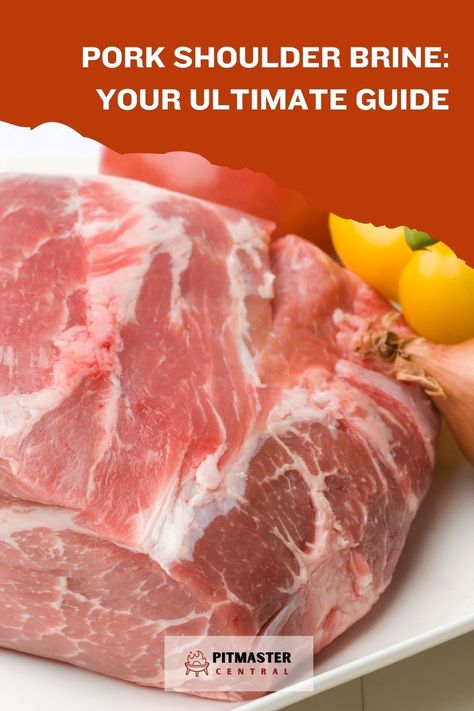 Learn how to brine pork shoulder like a pro with this ultimate guide! #porkshoulder #brining #cookingtips Brine For Pulled Pork Recipe, Brine For Pulled Pork, Pork Shoulder Brine Recipe, Brine For Pork Shoulder, Pork Shoulder Brine, Pulled Pork Brine, Pulled Pork Brine Recipe, Pork Brine Recipe, Pork Brine