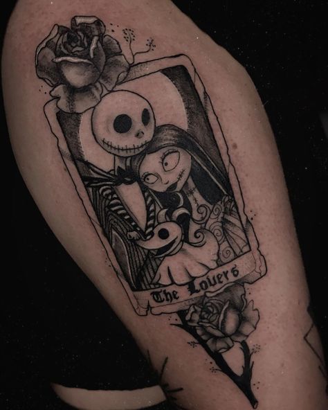 Corps Bride Tattoo, Nbc Tattoo, Cool Nature Tattoos, Arm Tattoos Color, Harry Potter Tattoo Sleeve, Corpse Bride Tattoo, Nature Tattoo Ideas, Tim Burton Tattoo, Jack Tattoo