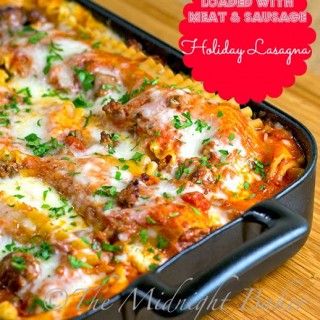 Copycat Good Seasons Italian Dressing Mix - The Midnight Baker Holiday Lasagna, Nori Recipe, Christmas Dinner Dishes, Lasagna Dinner, Arancini Recipe, Lasagna Casserole, Chard Recipes, Lasagna Recipe, Dinner Dishes