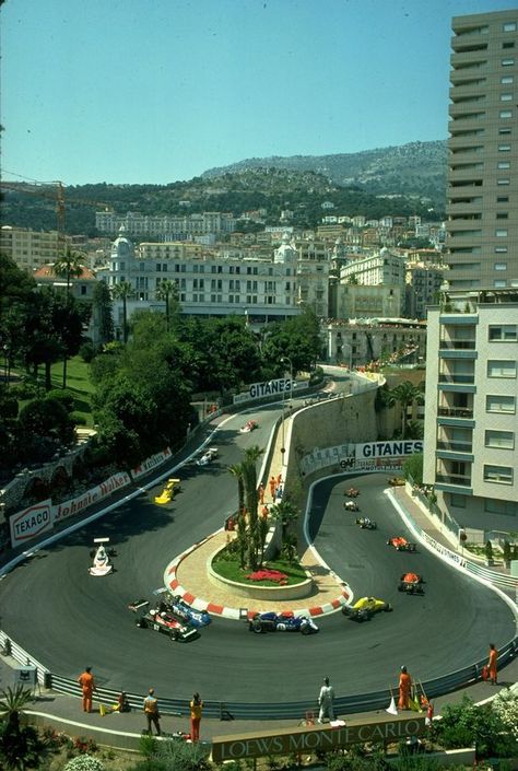 Classic shot of the Loews hairpin, Monaco 1976 Grand Prix Monaco, Iconic Posters, F1 Wallpaper Hd, Iconic Poster, Formula 1 Car Racing, Monaco Grand Prix, Sport Automobile, Formula 1 Car, F1 Racing