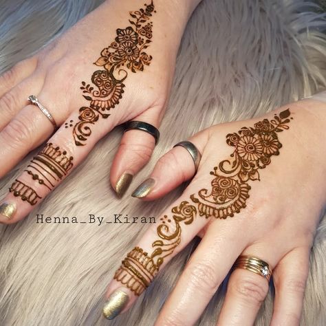 Henna Strip Design, Henna Leaves, Modern Henna, Finger Henna, Wedding Mehndi, Henna Night, Mehndi Design Images, Mehndi Artist, Simple Henna