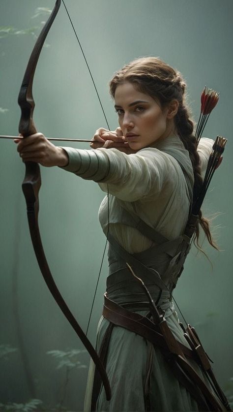 8k Ultra Hd, Warrior Outfit, Heroic Fantasy, John Singer Sargent, Bow And Arrow, Warrior Girl, Warrior Princess, Fantasy Book, Fantasy Aesthetic