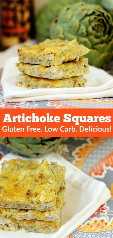 These cheesy artichoke squares are low carb, glute… Artichoke Squares, Fruit For Breakfast, Holiday Apps, Cleaning Eating, Heavy Appetizers, Inflammation Recipes, Salad For Lunch, Anti Inflammation, Fruit Breakfast