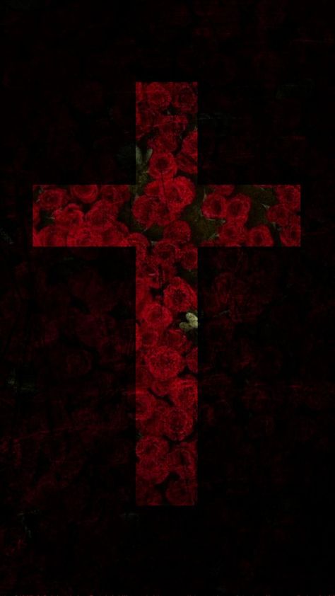 Red And Black Cross Wallpaper, Simple Quote Tattoos, Black Cottage, Quote Tattoos, Christian Quotes Wallpaper, Cross Wallpaper, Red Images, Handmaid's Tale, Simple Quotes