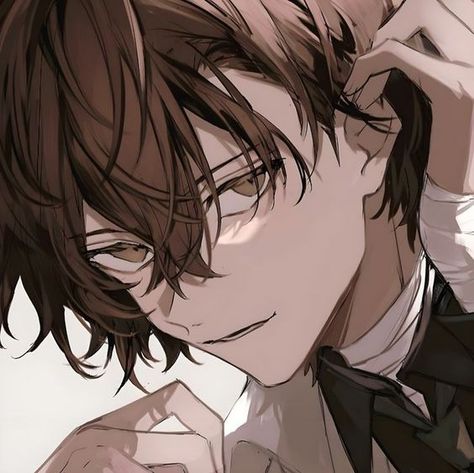 Dazai Osamu, Brown Hair, Muse, On Twitter, Dogs, Twitter, Books, Hair, Anime