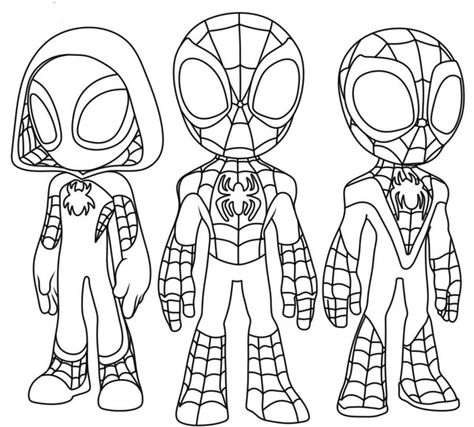 Spiderman Coloring Pages, Spider Coloring Page, Superhero Coloring Pages, Spiderman Coloring, Superhero Coloring, Zestaw Ikon, Boy Coloring, Adults Coloring, Cartoon Coloring