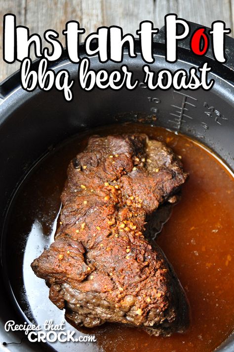 Tritip Roast Recipes, Beer Roast, Roast Instant Pot, Tritip Recipes, Low Carb Instant Pot Recipes, Crockpot Express, Instant Pot Pot Roast, Crock Pots, Electric Pressure Cooker Recipes