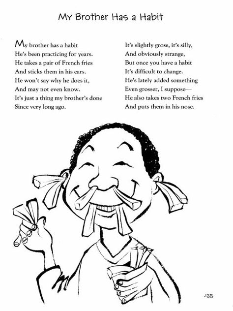 Jack Prelutsky Poems, Fun Poems, School Poems, Funny Poems For Kids, Poetry Teatime, Silly Poems, 72nd Birthday, Poems About School, Birthday Tomorrow